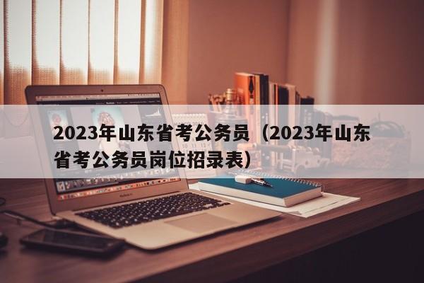 2023年山东省考公务员（2023年山东省考公务员岗位招录表）